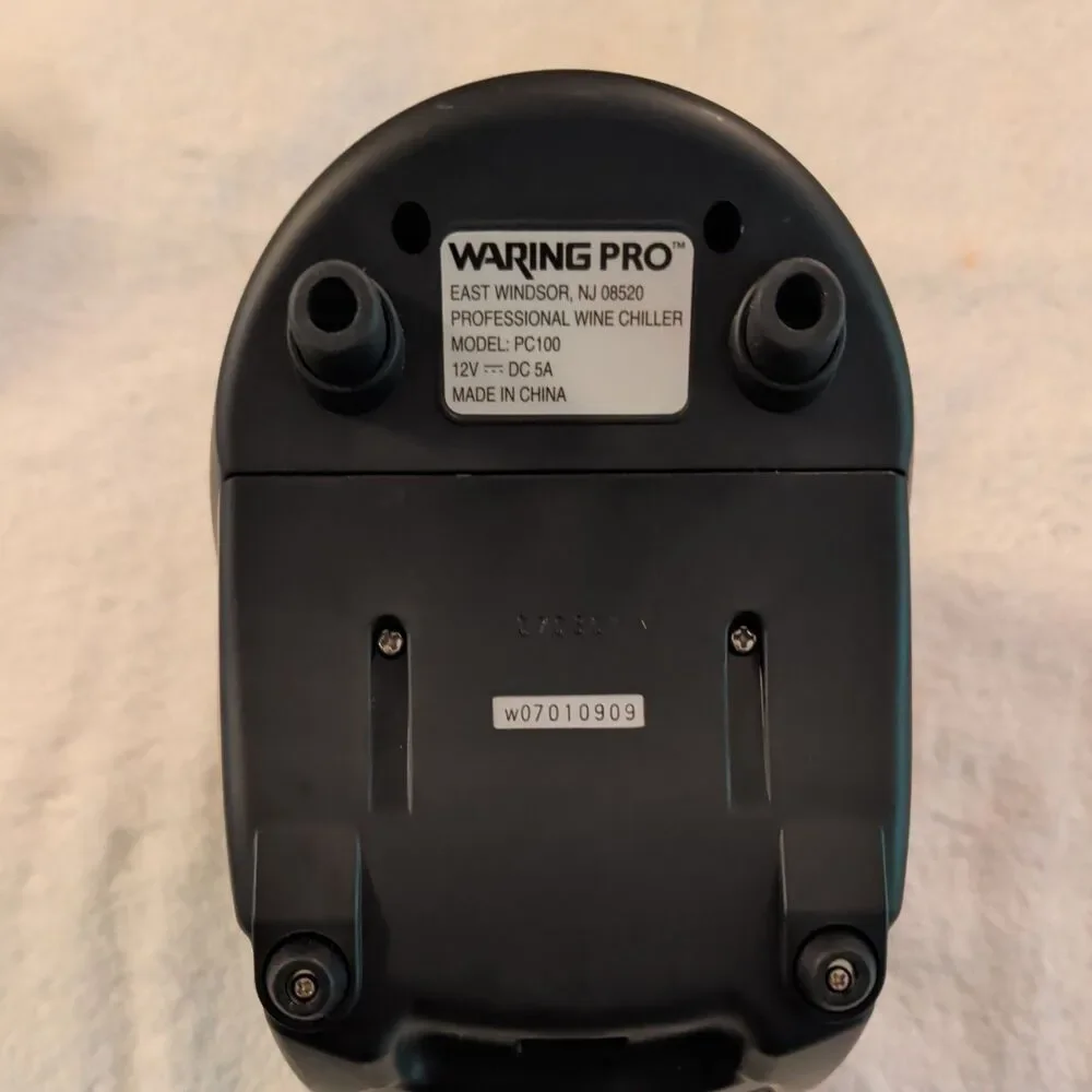 WARING PRO WINE CHILLER COUNTER TOP COOLER PC100 33 WINE MENU PRESETS - Tested